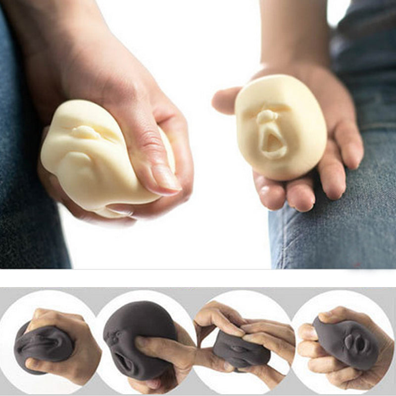Funny Human Face Anti Stress Ball