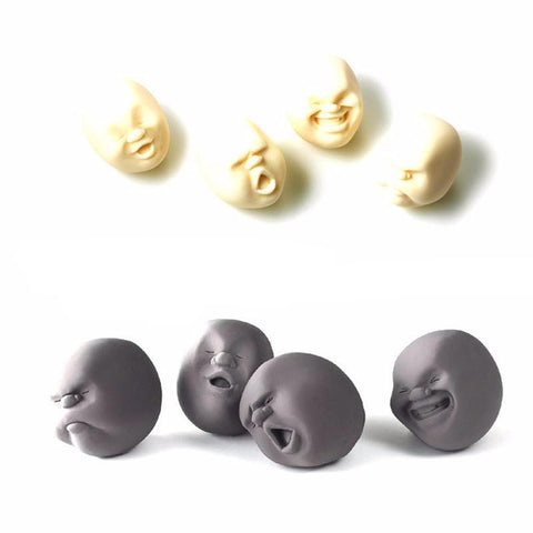 Funny Human Face Anti Stress Ball