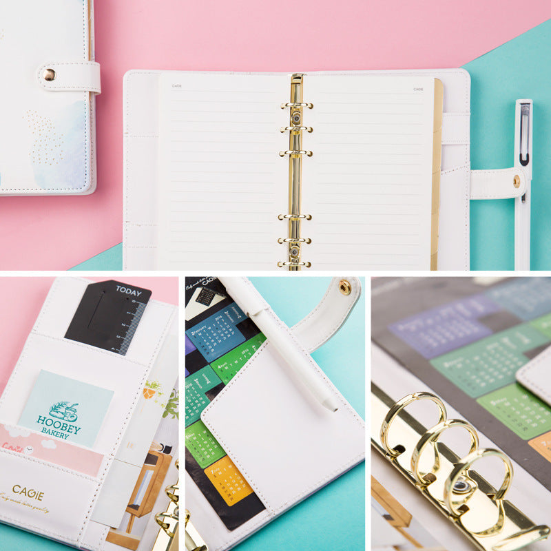 Flower Spiral Binder