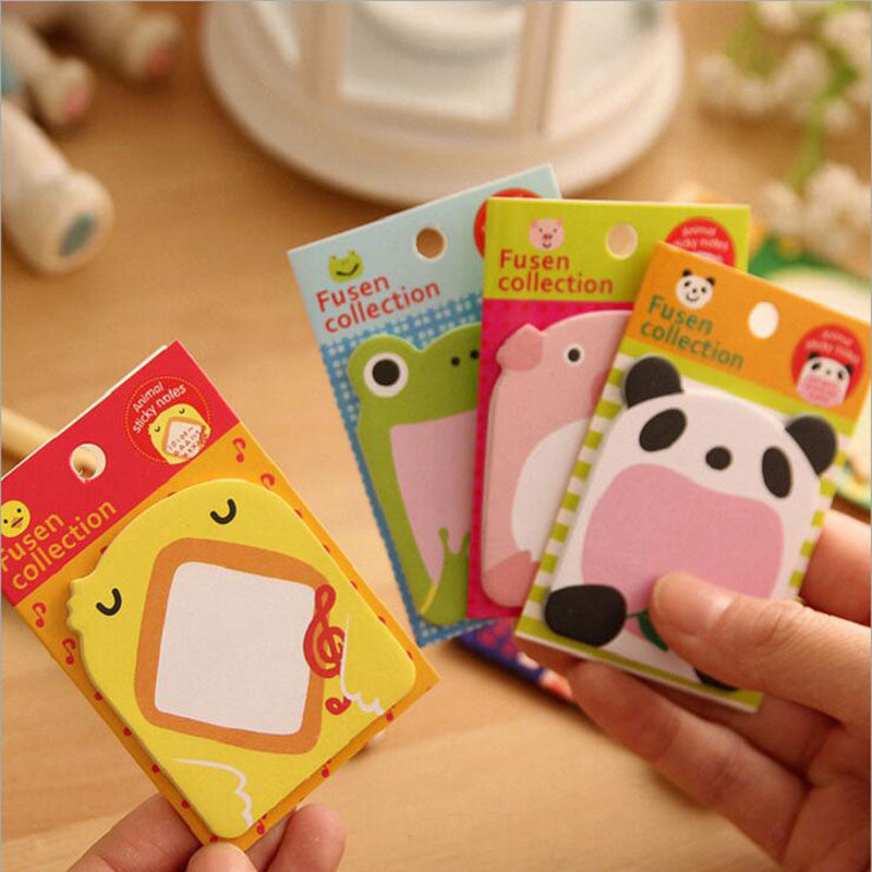 Forest Animals Stationery Sticky Notes