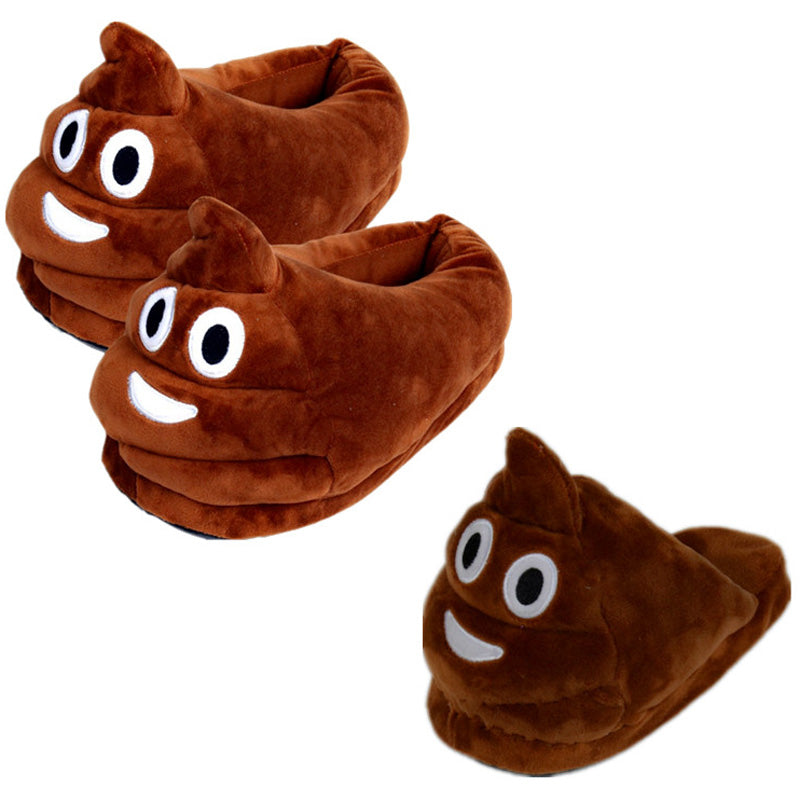 Poop Emoji Slipper