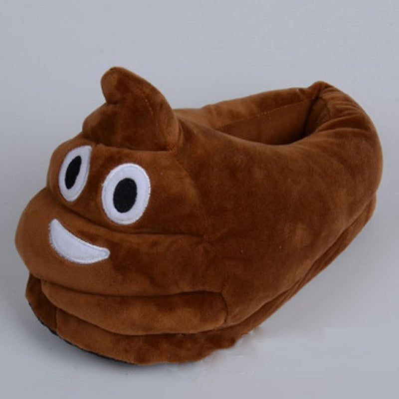 Poop Emoji Slipper