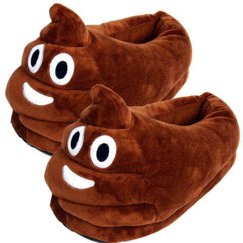 Poop Emoji Slipper
