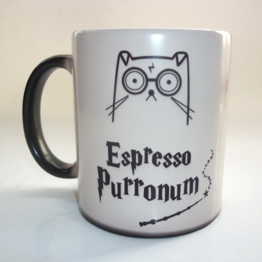 Cute Magic Cat Color Changing Mug