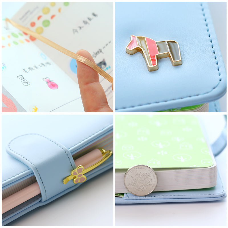 Pastel Weekly Planner Notebook