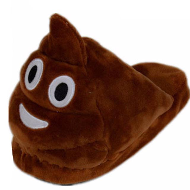 Poop Emoji Slipper