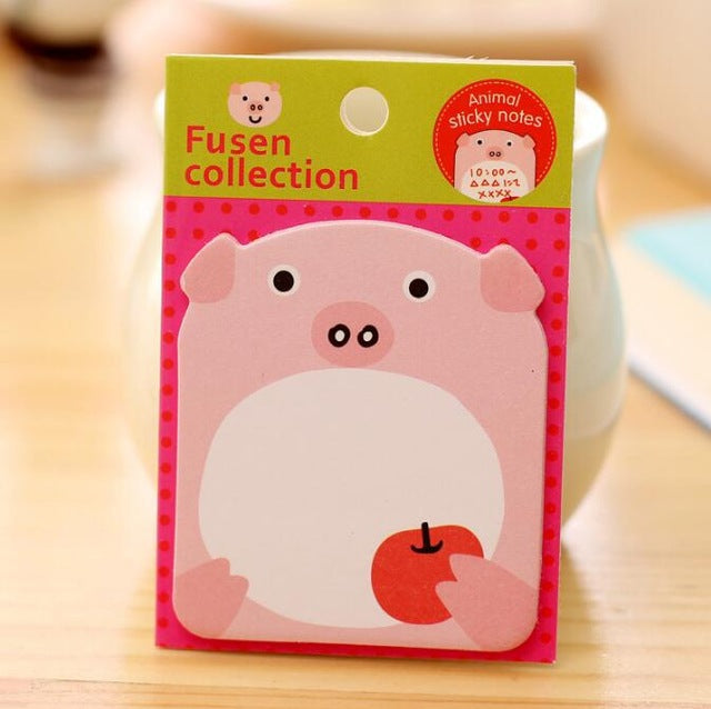 Forest Animals Stationery Sticky Notes